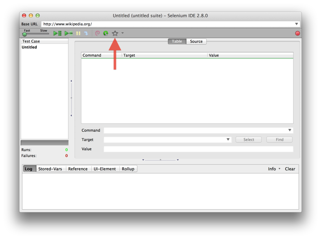 Favorites Toolbar Button OSX